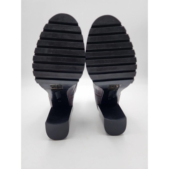 Paige Natasha Bootie Wine Leather Heel Ankle Women's Size 8.5 New Boot P… - Picture 8 of 14